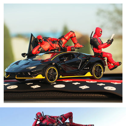 Deadpool Mini Figure Car interior Decor