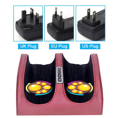 Foot Massage Machine Electric Shiatsu Foot Massager Heating Therapy Foot Massage Roller for Relief Leg Fatigue Women Men Gift