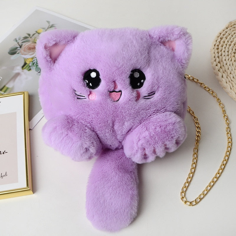 Fashion Plush Animal Design Bags