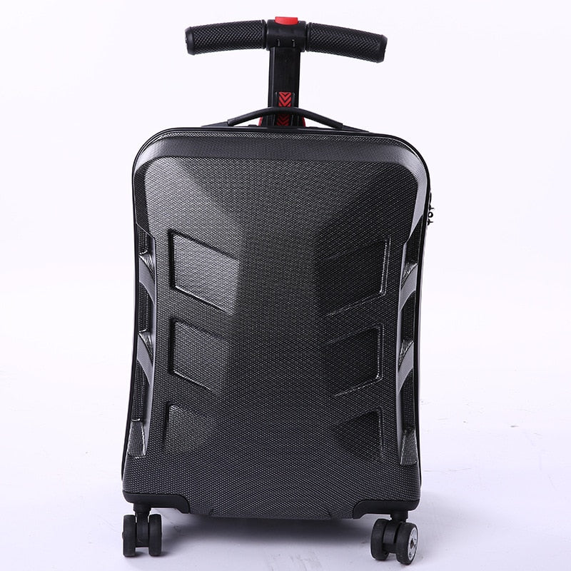Scooter travel suitcase - travel backpack luggage on wheels