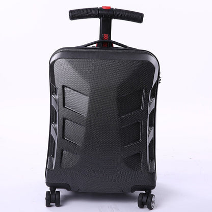 Scooter travel suitcase - travel backpack luggage on wheels