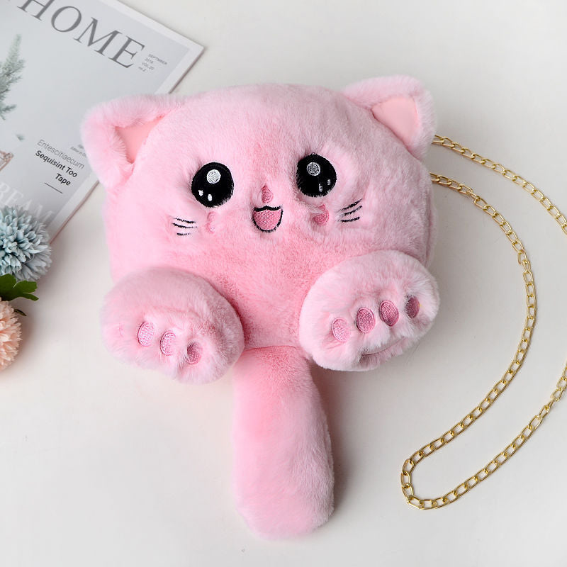 Fashion Plush Animal Design Bags