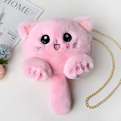 Fashion Plush Animal Design Bags