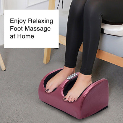 Foot Massage Machine Electric Shiatsu Foot Massager Heating Therapy Foot Massage Roller for Relief Leg Fatigue Women Men Gift