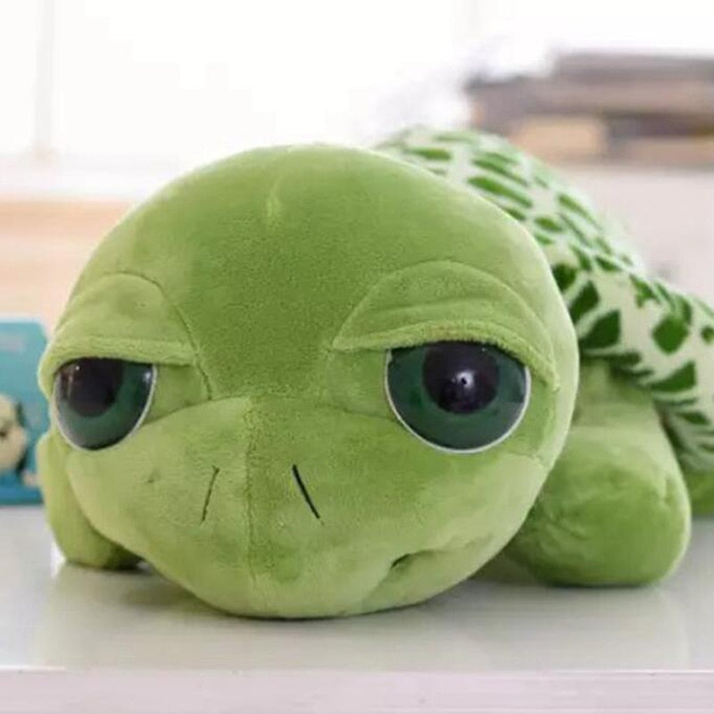 Zachte pluchen schildpadknuffel met realistisch ontwerp – Kuschelpanzli