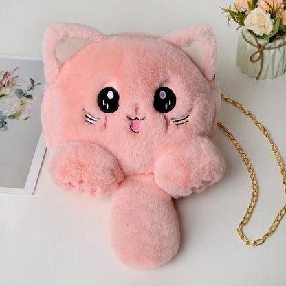 Fashion Plush Animal Design Bags