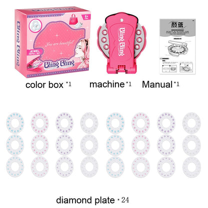 Bling Hair Design Clip Gems
