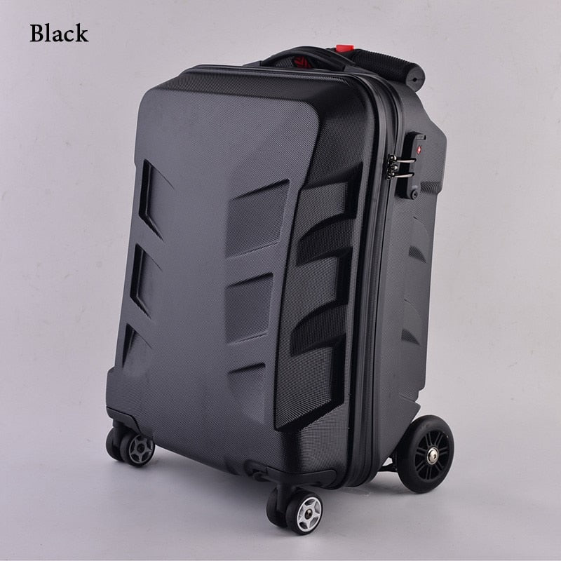 Scooter travel suitcase - travel backpack luggage on wheels