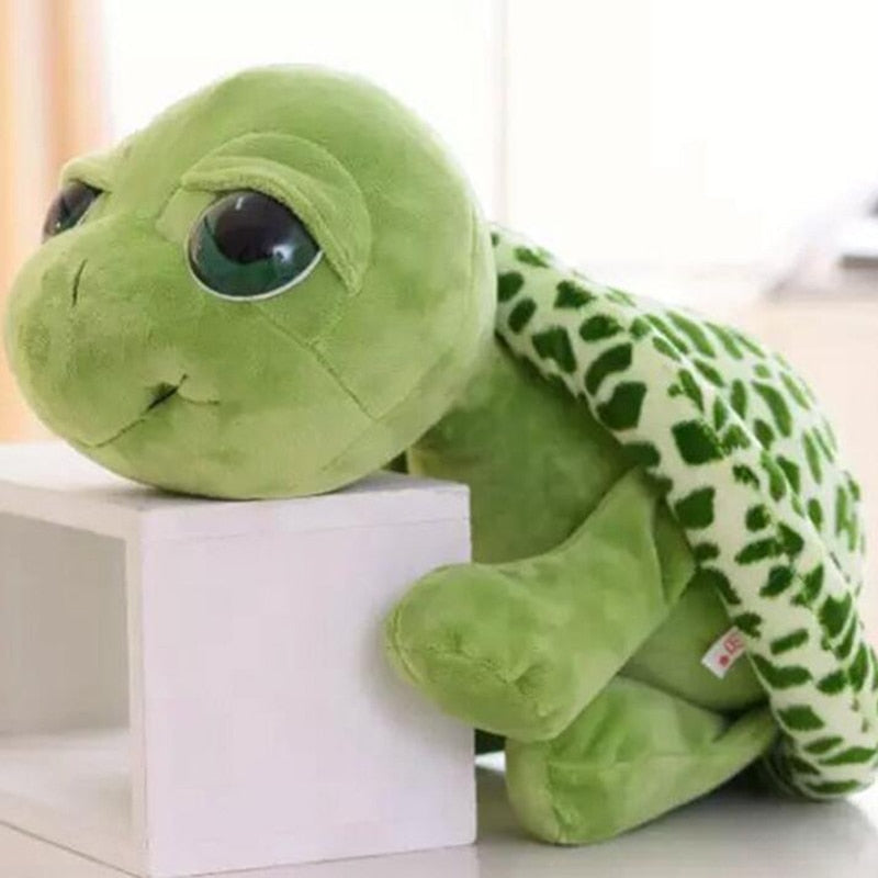 Zachte pluchen schildpadknuffel met realistisch ontwerp – Kuschelpanzli