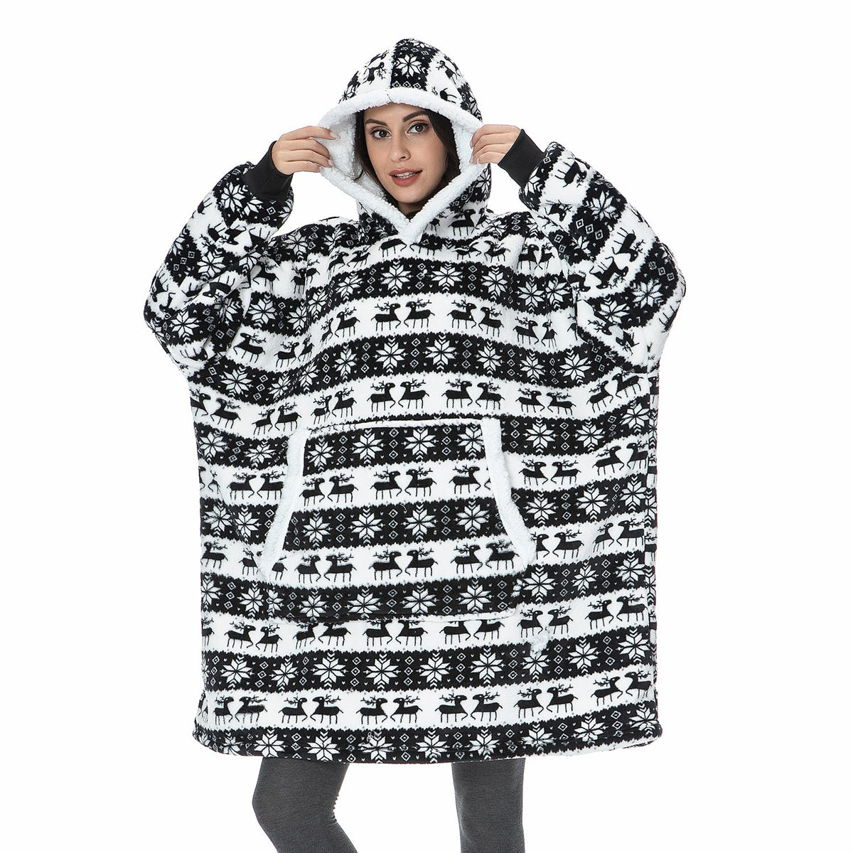 Sammy Jackson Hoodie & Deken | Heerlijke Combinatie van een Zachte Hoodie en Comfy Deken in één!