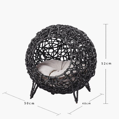 Swinging Hammock Chair Swing Egg /woven Rattan Pet Cat Hanging Bed