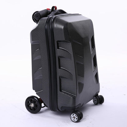 Scooter travel suitcase - travel backpack luggage on wheels