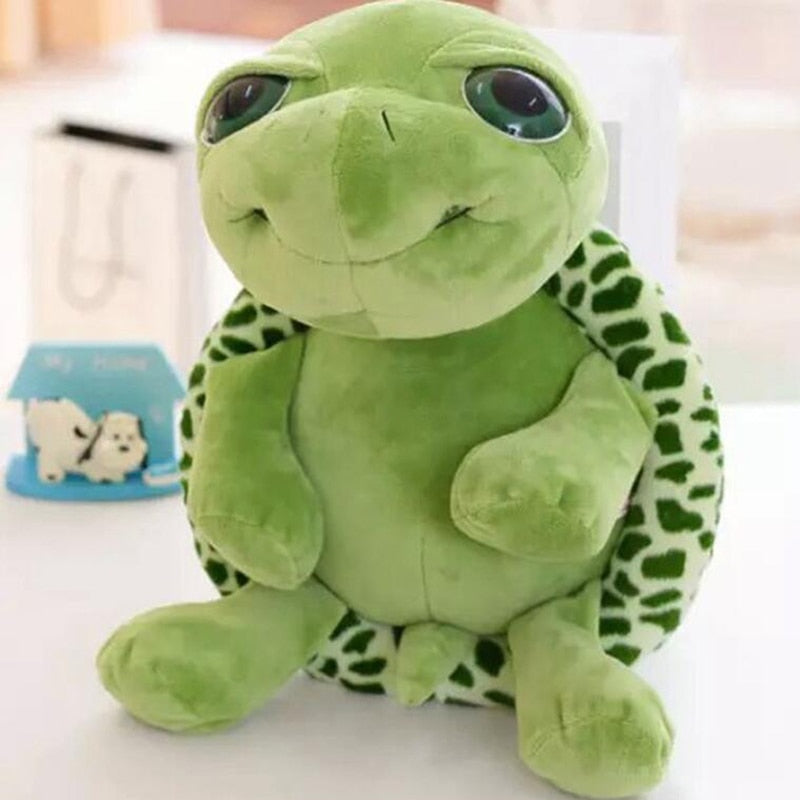 Zachte pluchen schildpadknuffel met realistisch ontwerp – Kuschelpanzli