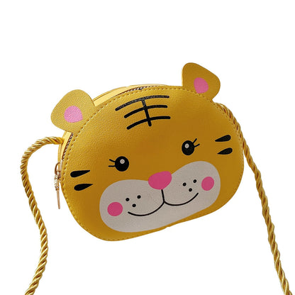 6 Styles Newest Arrival Kids Girl Crossbody Bags Cute Cartoon Animal Coin Purse Handbag Children Wallet Small Coin Bag