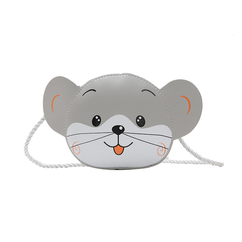 6 Styles Newest Arrival Kids Girl Crossbody Bags Cute Cartoon Animal Coin Purse Handbag Children Wallet Small Coin Bag