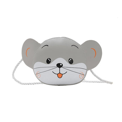 6 Styles Newest Arrival Kids Girl Crossbody Bags Cute Cartoon Animal Coin Purse Handbag Children Wallet Small Coin Bag