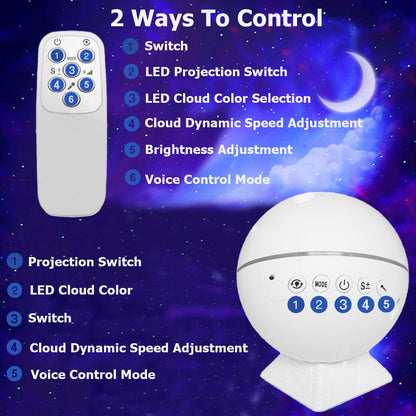 Starry Sky Ceiling Night Star Galaxy Projector