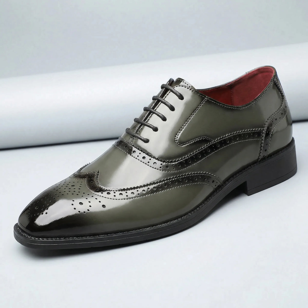 Heren Wingtip Brogue veterschoenen - Noel