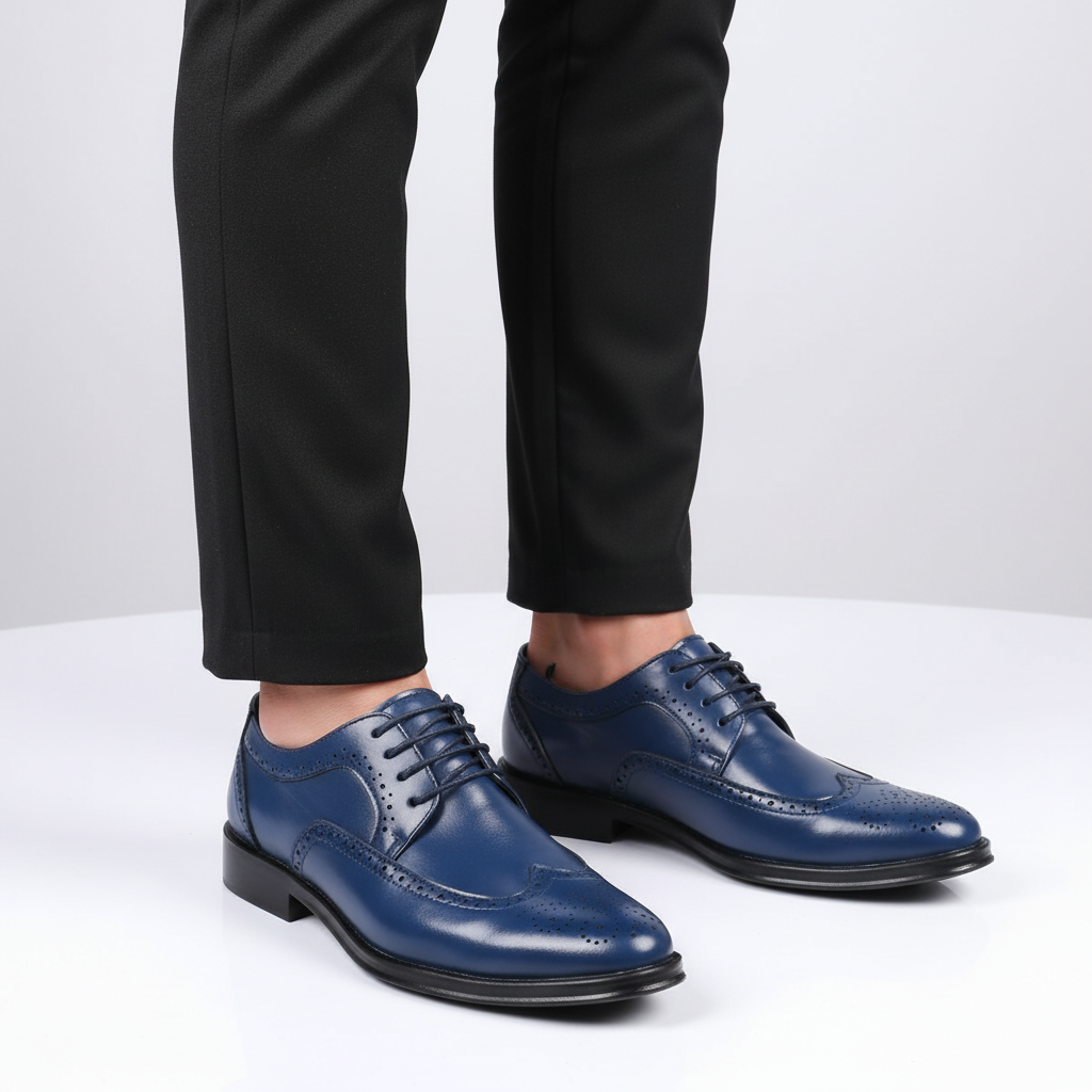Heren Stijlvolle Leren Schoenen - Clark