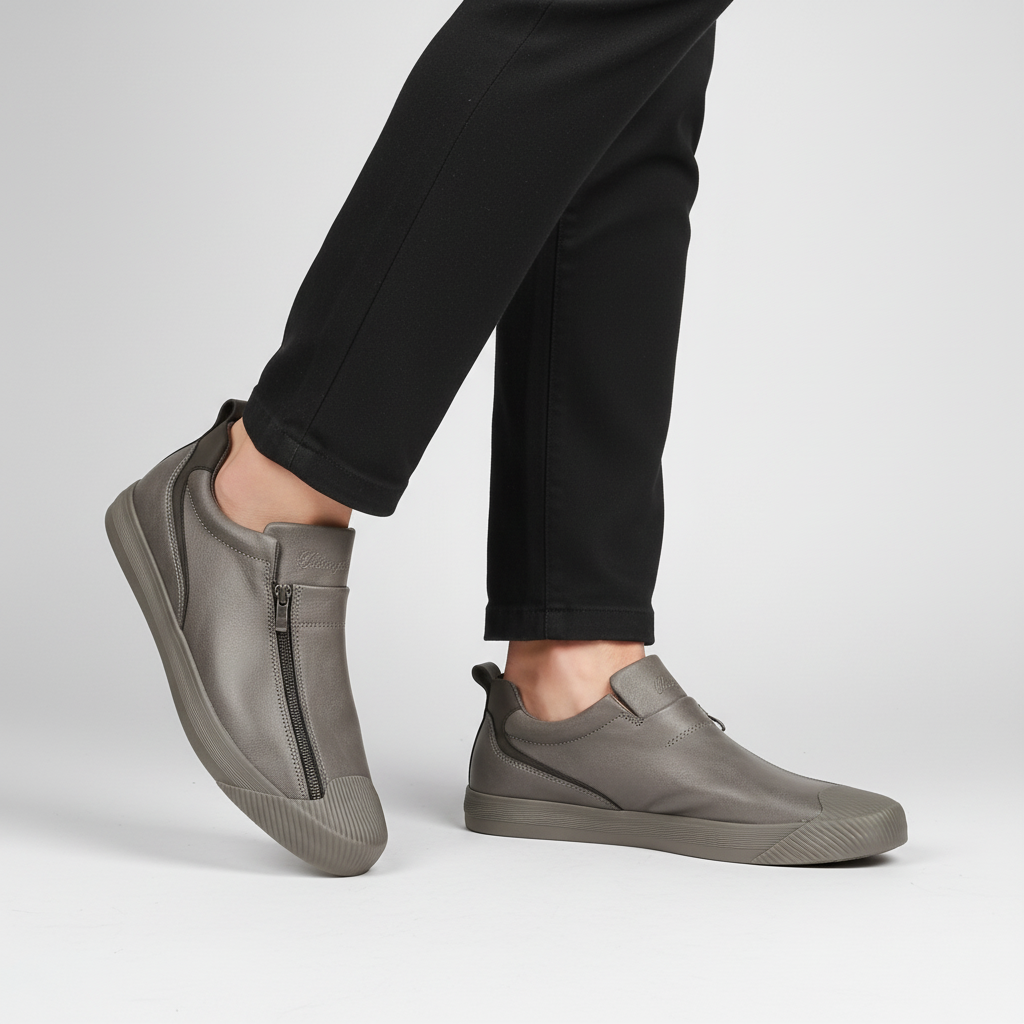 Heren Loafers Met Rits - Russell