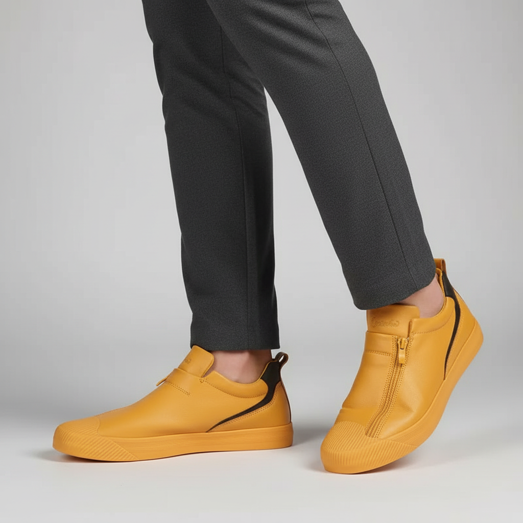 Heren Loafers Met Rits - Russell