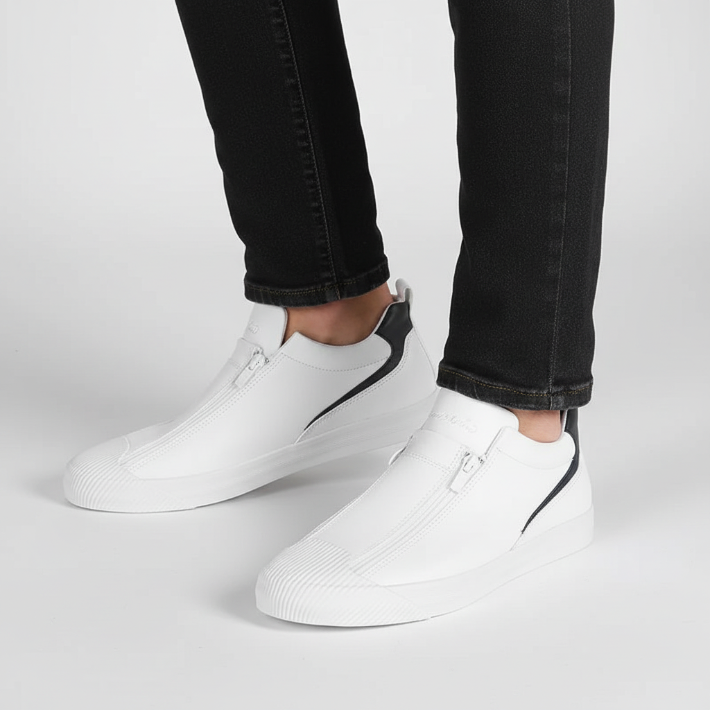 Heren Loafers Met Rits - Russell