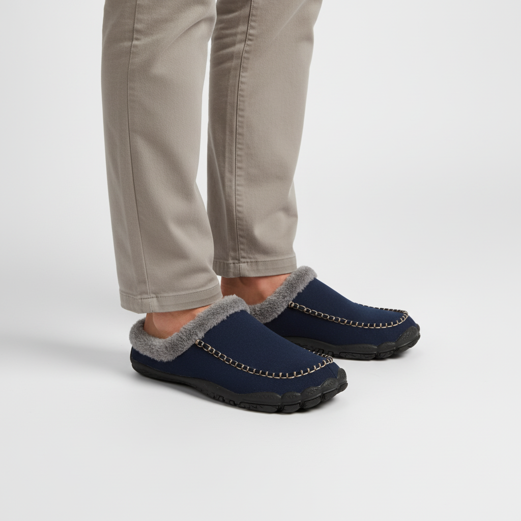 Herenhuis schoen met voering - HomeStride