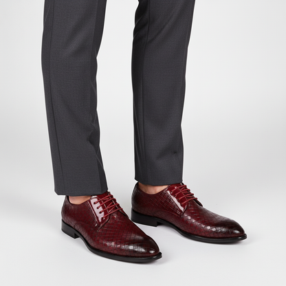 Heren leren schoen met veters - Gordon