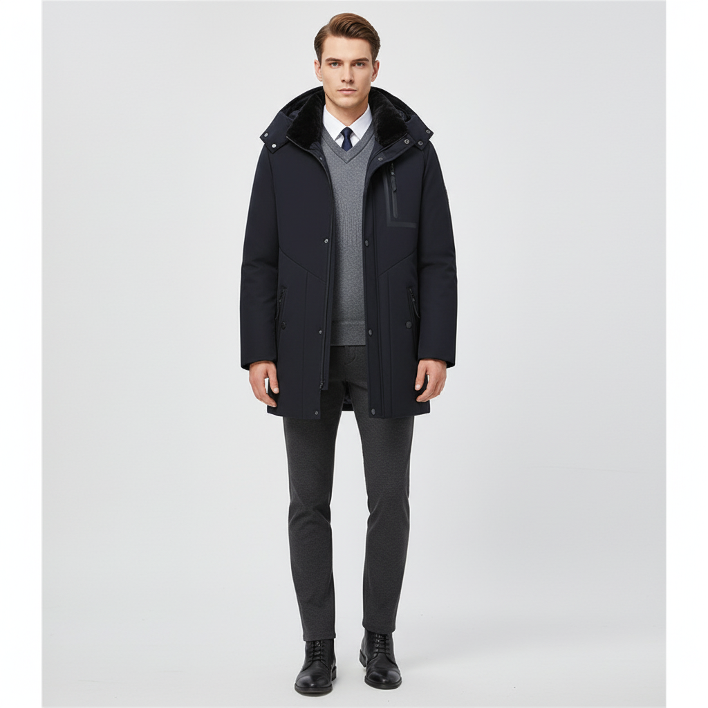 Herenparka Met Afneembare Kapuchon - Lawrence