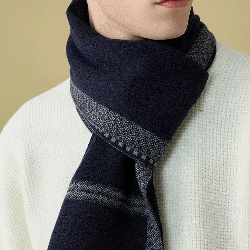 Heren Sjaal Van Fijn Kasjmier - Cozyline
