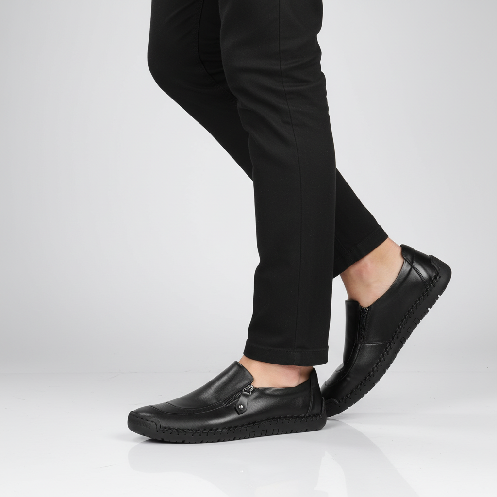 Heren Schoen Met Zij Rits - Dwight