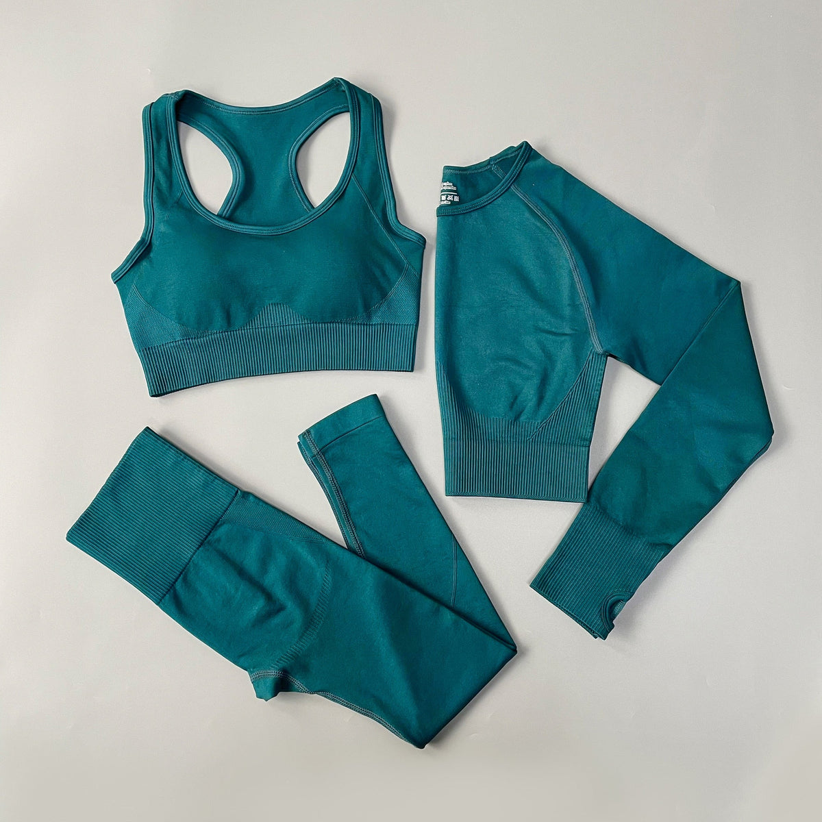 Women Fitness Set Workout Sportswear  Crop Top, Leggings , Sports Suit