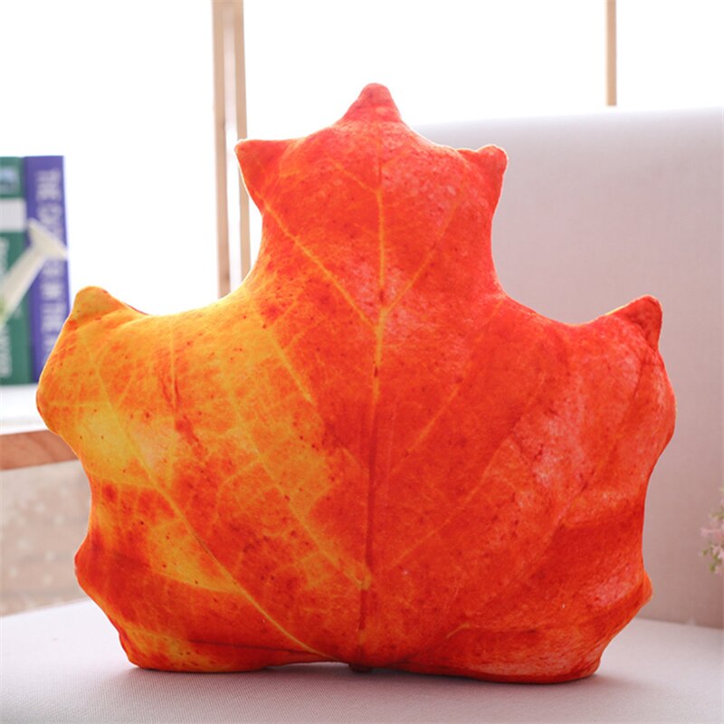Plant Leaves  & Flower Pillow