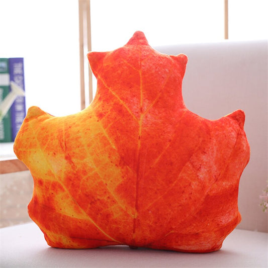 Plant Leaves  & Flower Pillow
