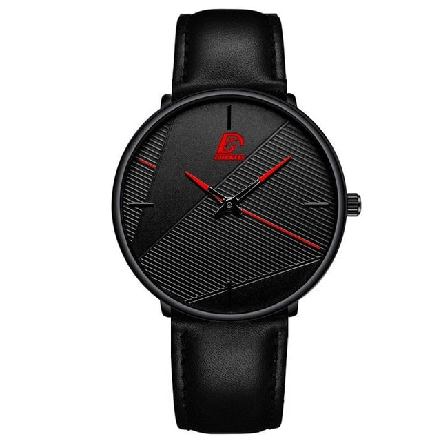 Fashion  Classic Black Men Watch