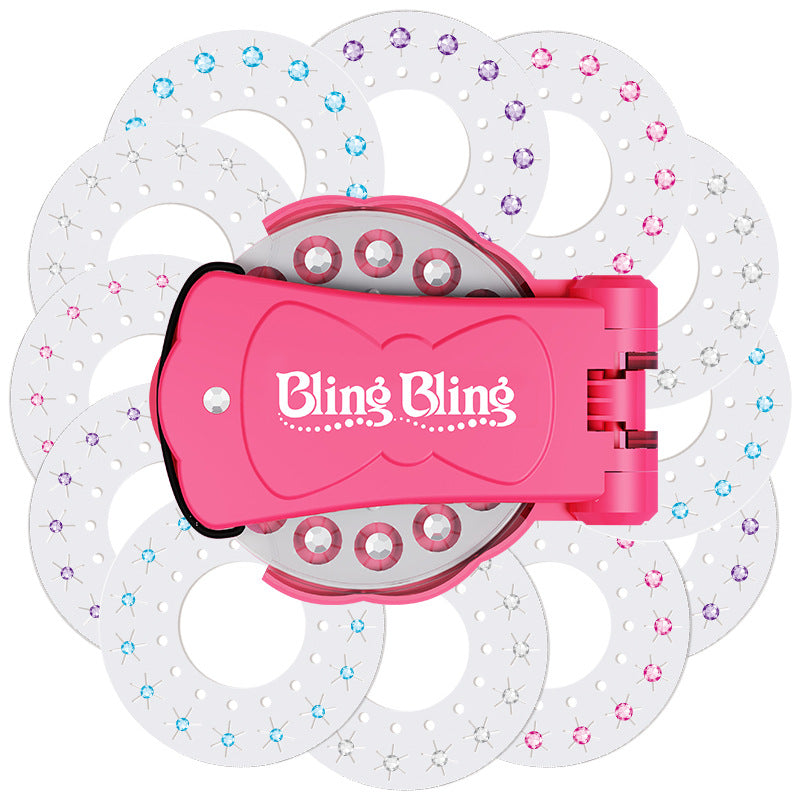 Bling Hair Design Clip Gems