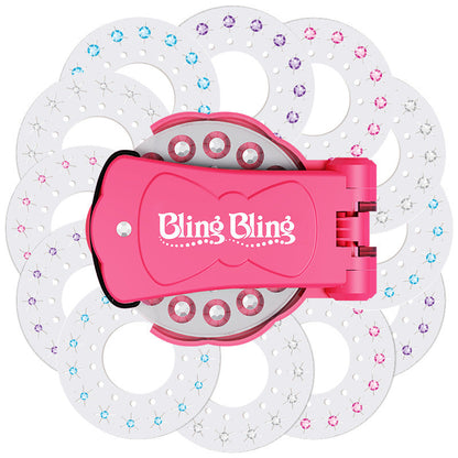Bling Hair Design Clip Gems