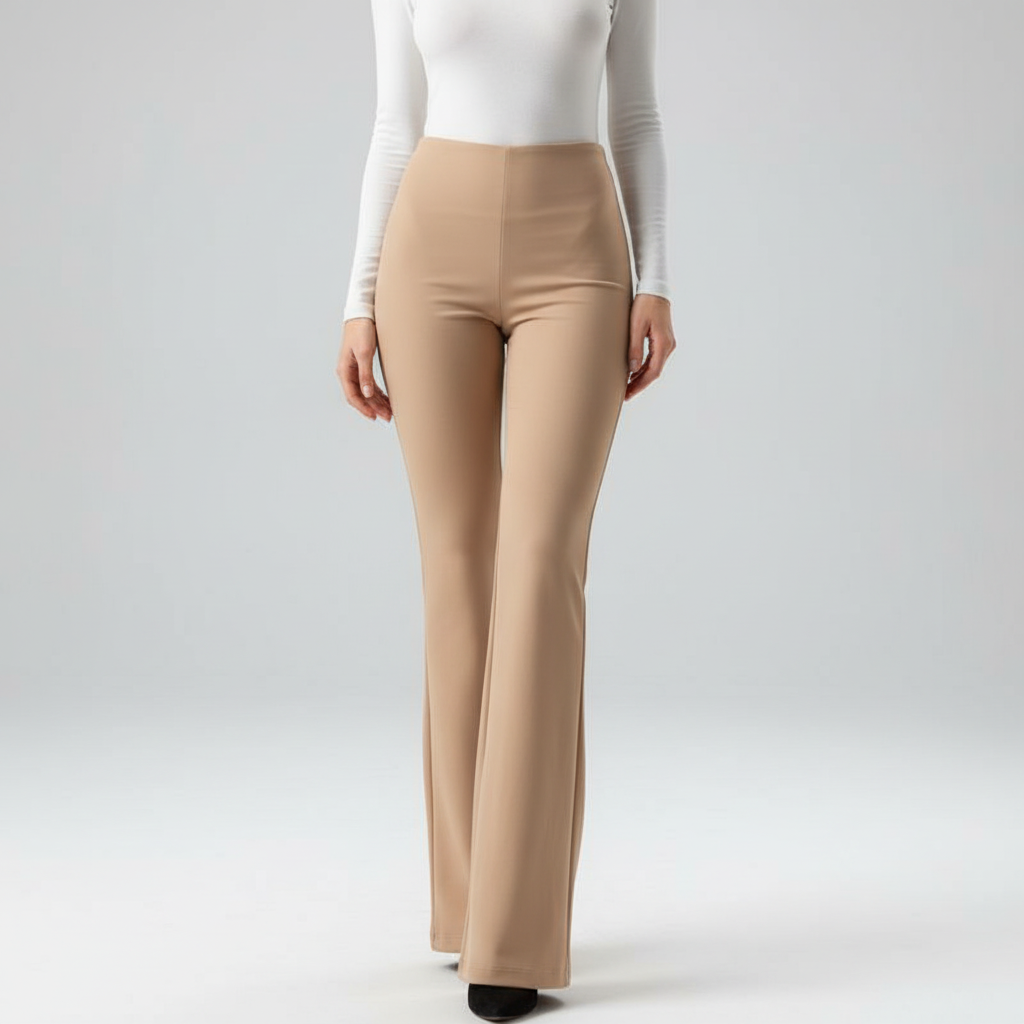 Hooggetailleerde Flared-Broek - Annika