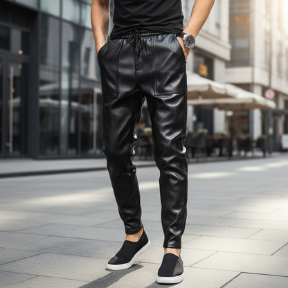 Hoogwaardige Kunstlederen Broek - Finn