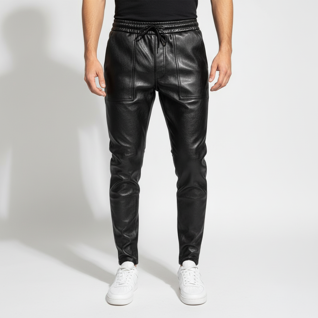 Hoogwaardige Kunstlederen Broek - Finn