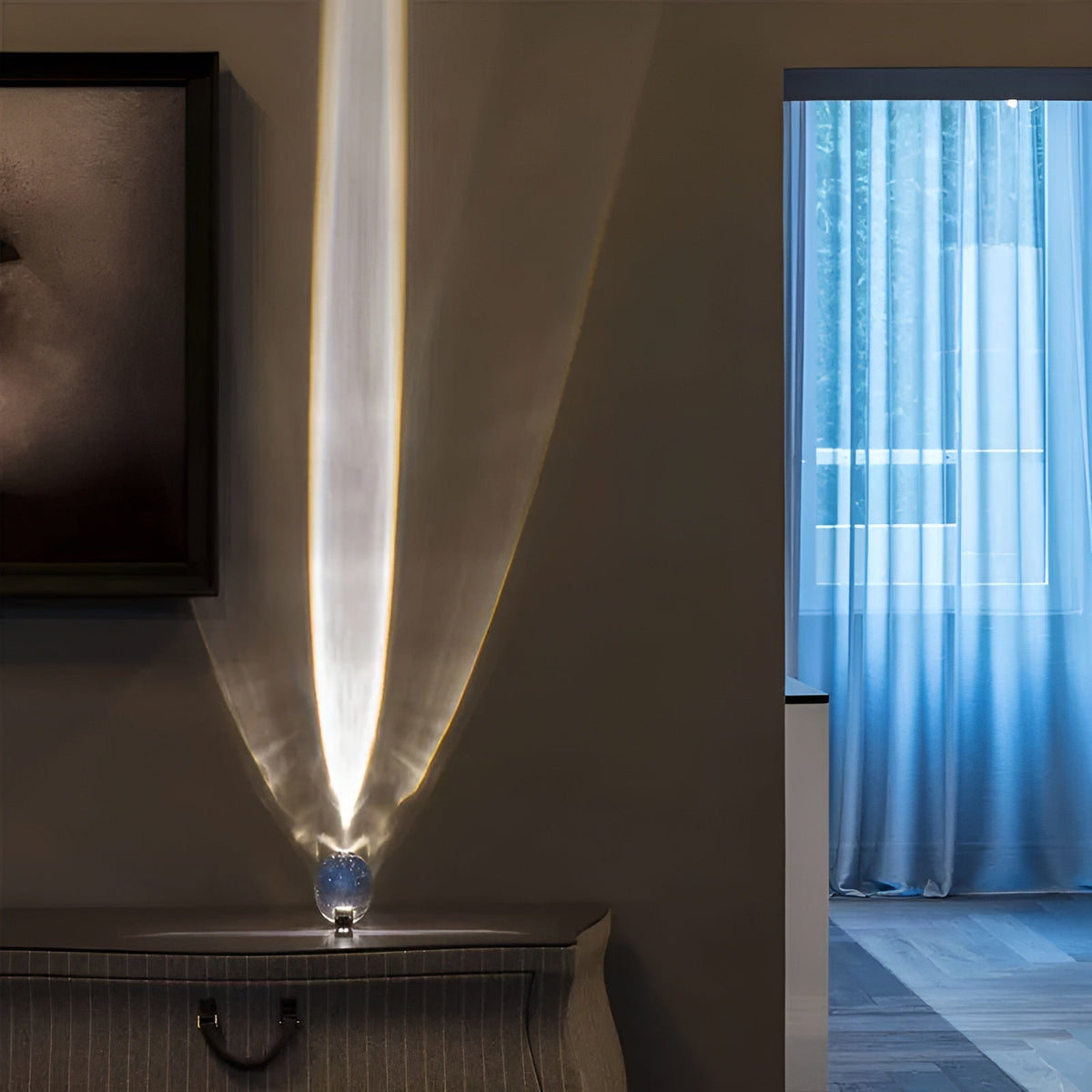 Prismatische Projectielamp met LED – Lunara