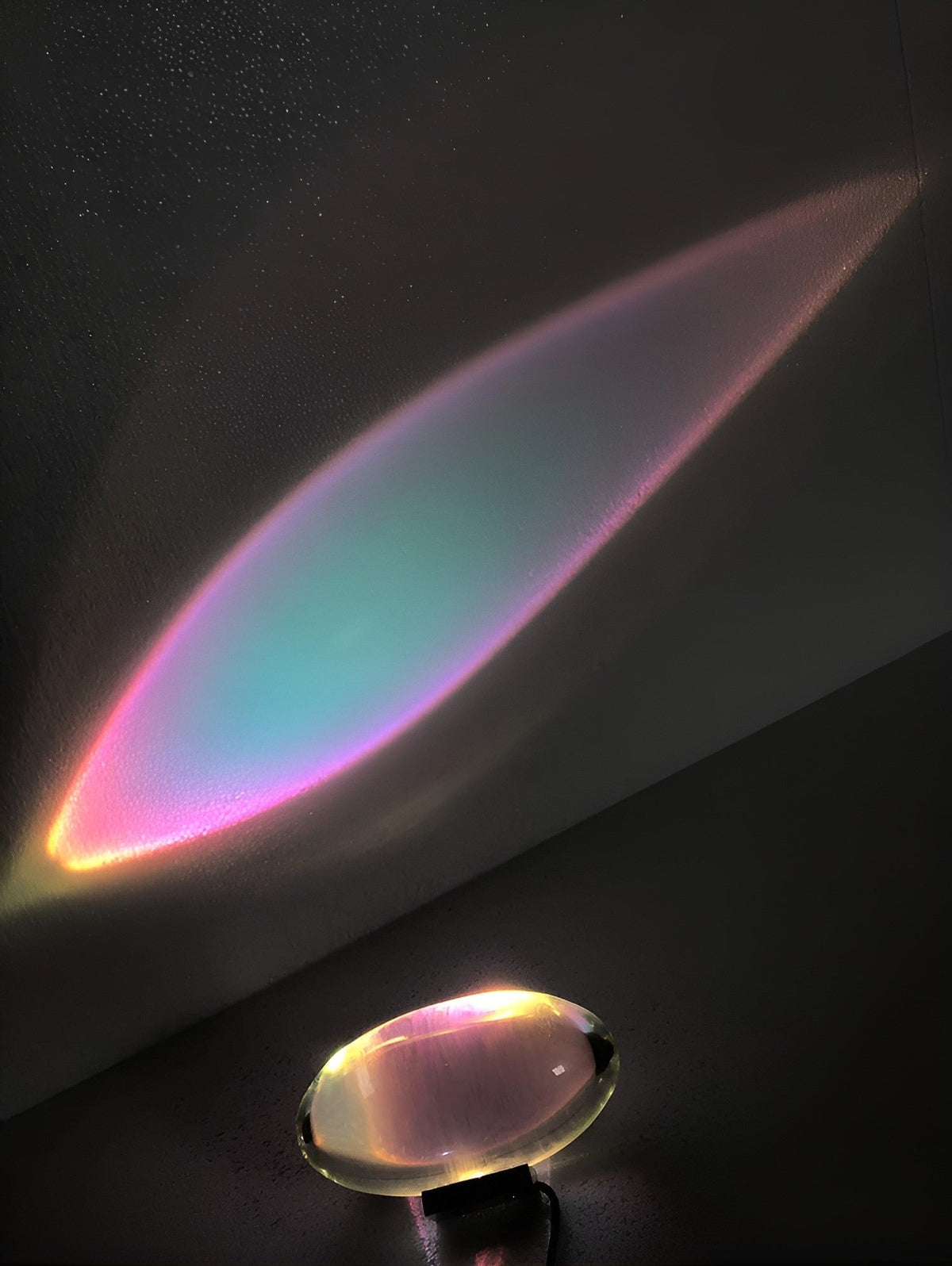 Prismatische Projectielamp met LED – Lunara