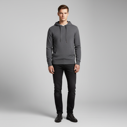 Merinowol hoodie - Finn