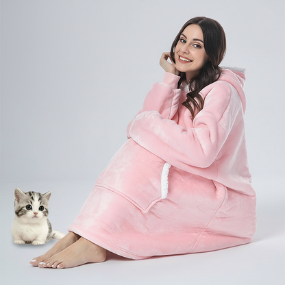 Hoodie en Dekentje Gecombineerd - SnuggleBlanket