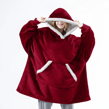 Hoodie en Dekentje Gecombineerd - SnuggleBlanket