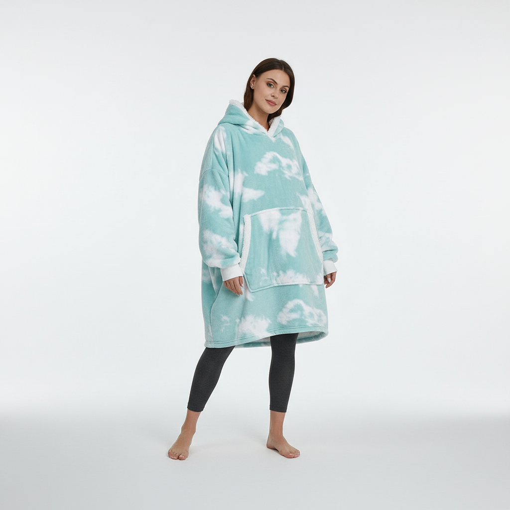 Hoodie en Dekentje Gecombineerd - SnuggleBlanket