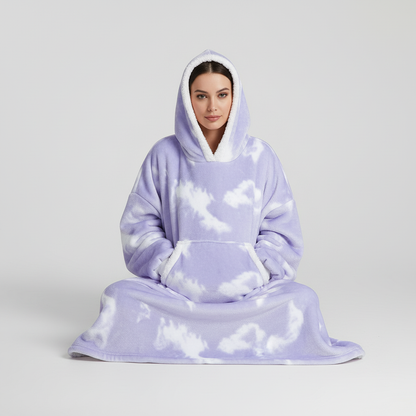 Hoodie en Dekentje Gecombineerd - SnuggleBlanket