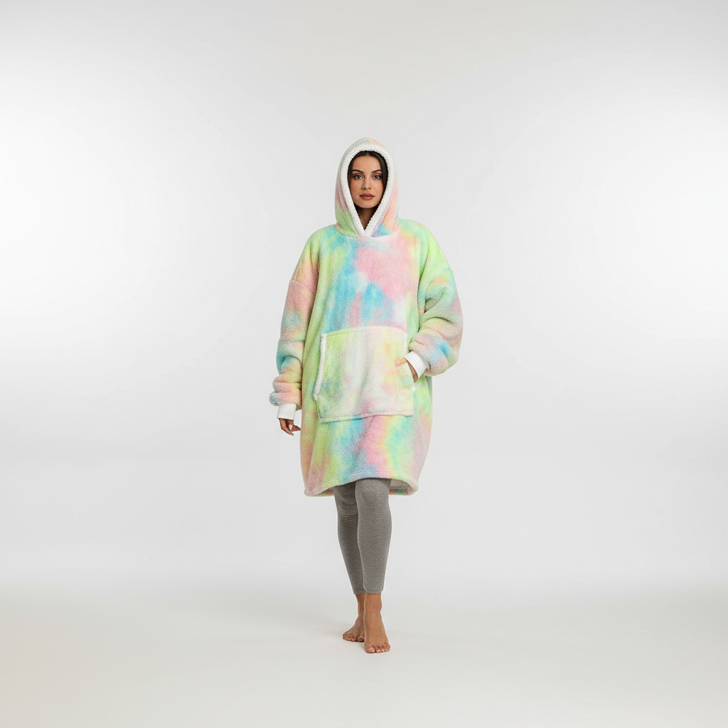 Hoodie en Dekentje Gecombineerd - SnuggleBlanket