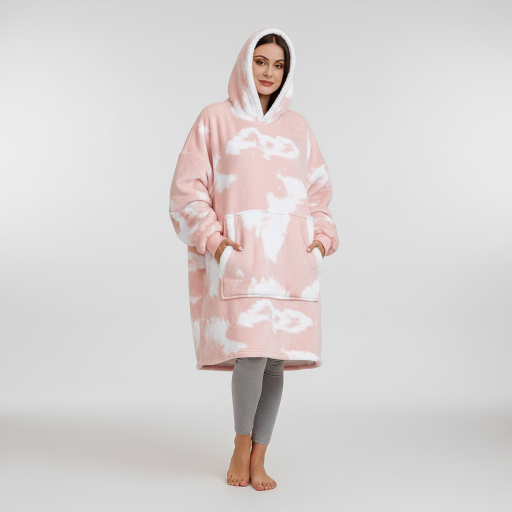 Hoodie en Dekentje Gecombineerd - SnuggleBlanket