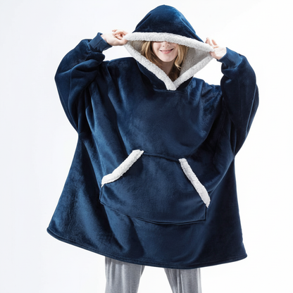 Hoodie en Dekentje Gecombineerd - SnuggleBlanket